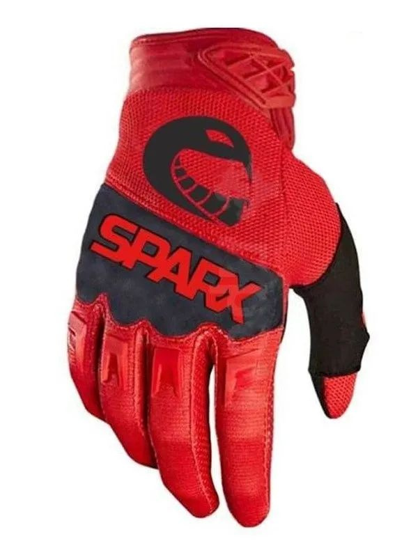 Мотоперчатки текстильные Sparx FX02 красный M #1