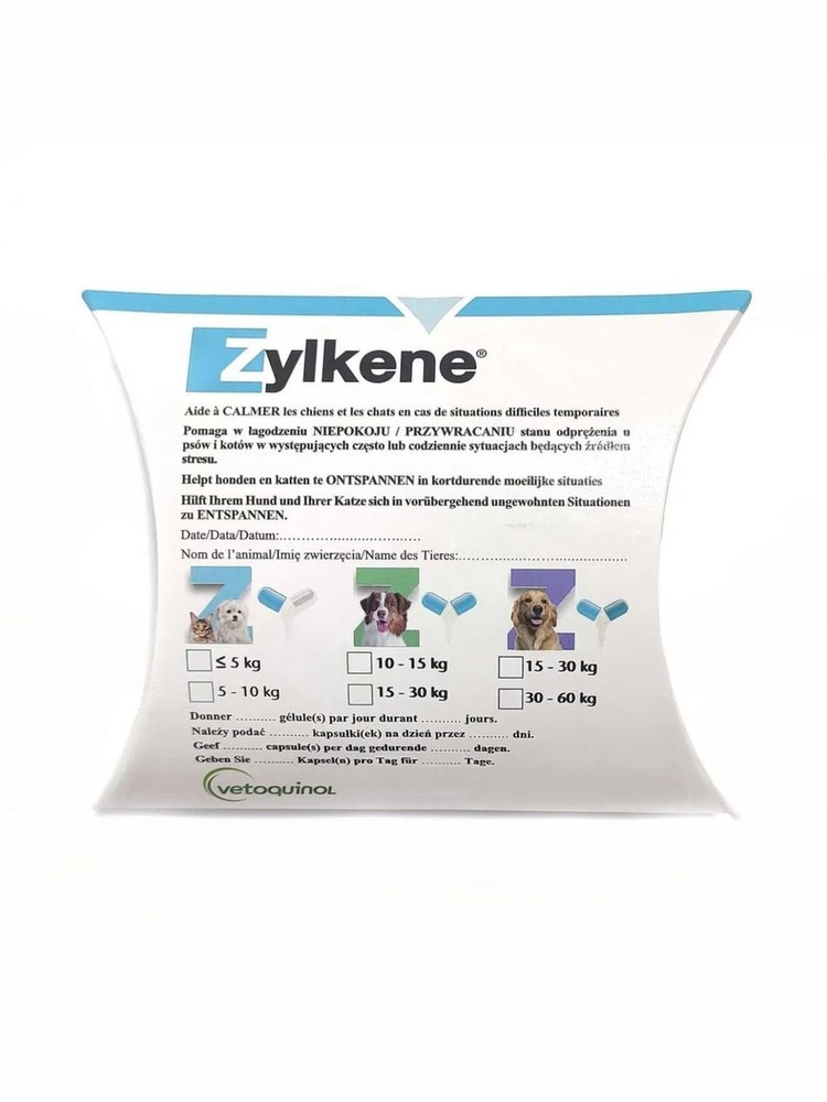 Vetoquinol Zylkene 75 Mg X 30 Cápsulas Perros Gatos | Cuotas sin interés