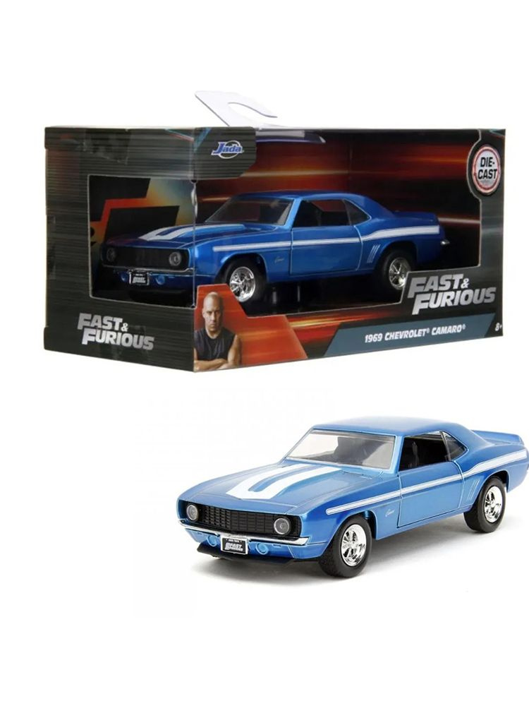 Đồ Chơi Xe Mô Hình JADA TOYS DC Comics Batman 1969 Chevrolet Camaro Robin Figure 1 32 Diecast Toys 33088
