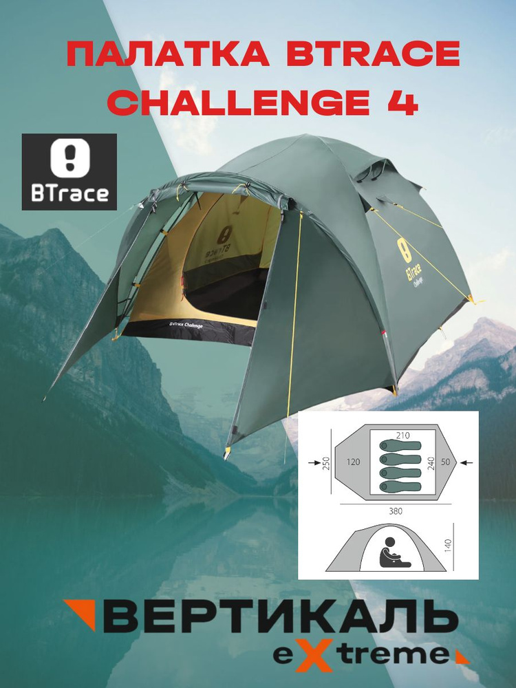 Палатка BTrace Challenge #1