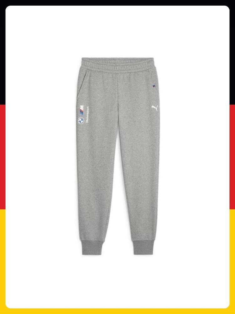 Брюки PUMA BMW M Motorsport Essentials Fleece Sweatpants Traininghose #1
