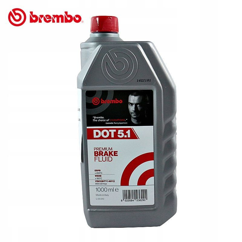 Brembo тормозная жидкость DOT5.1 1л