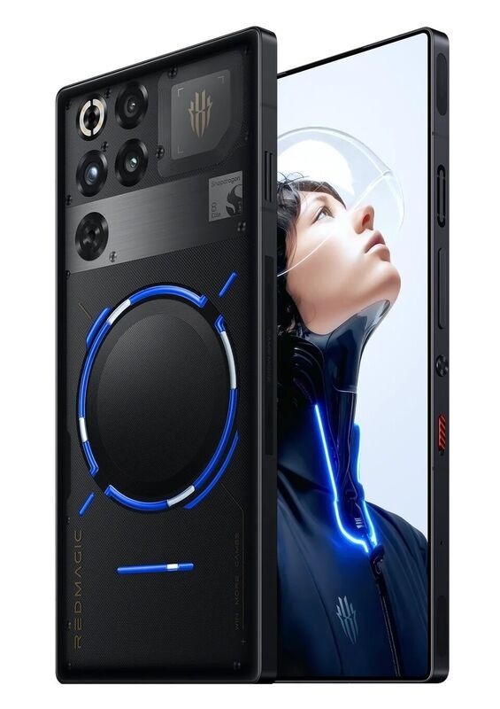 Смартфон ZTE RedMagic 512 ГБ 16 ГБ Черный, Синий OLED/AMOLED