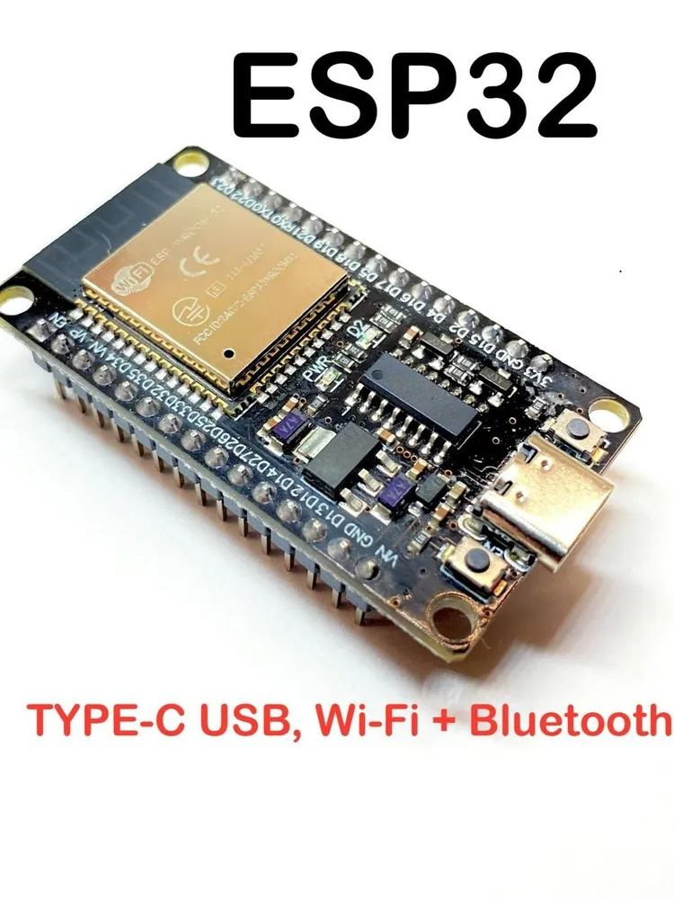 Модуль ESP32 TYPE-C USB CH340C, #1
