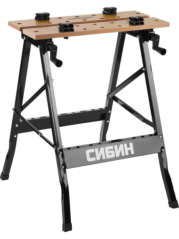 Складной столярный верстак СИБИН 605х635х780 мм #1
