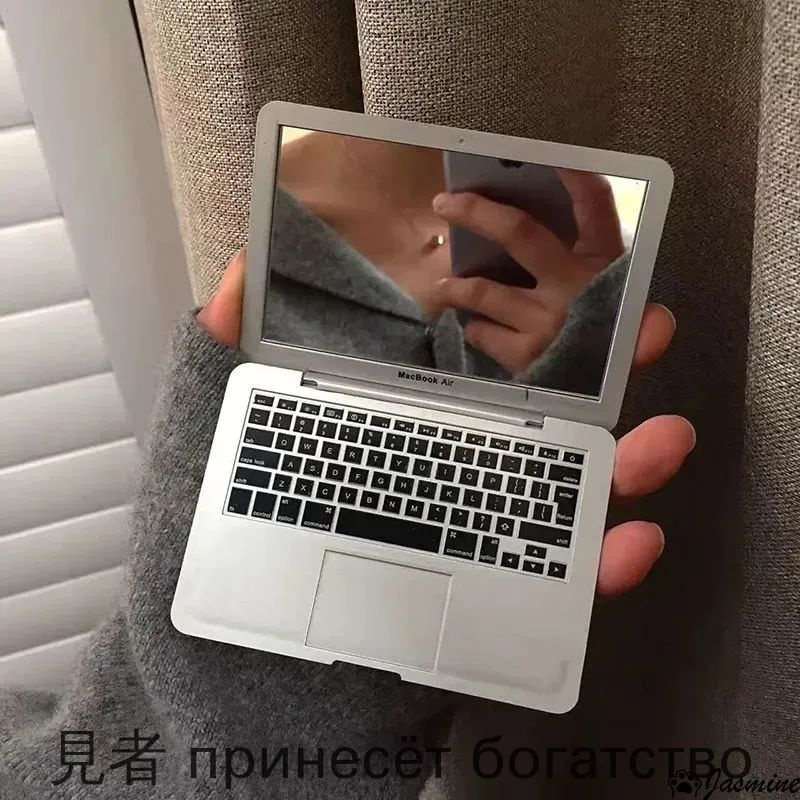 Зеркало карманное, 6.6 см х 2 см, 1 шт #1