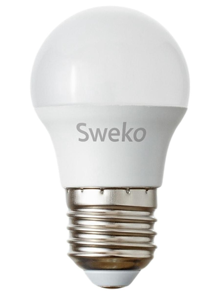 Sweko Лампочка, Цоколь:E27, 7 Вт, Светодиодная, 10 шт. #1