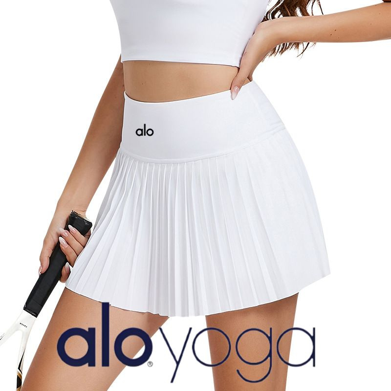 Юбка Alo Yoga Спортивная женская юбка ультракороткая быстро сохнущая для бега на открытом воздухе тенниса #1
