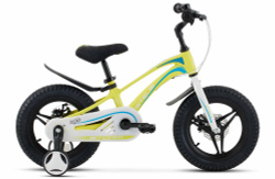 Детский велосипед Storm MD 14" Z010 7.8" Желтый 2024 Игры на улице! ➜