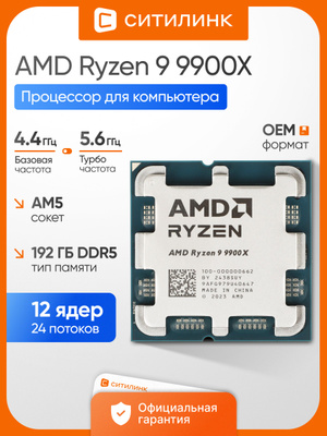 Ryzen 9 9900X купить на OZON по низкой цене