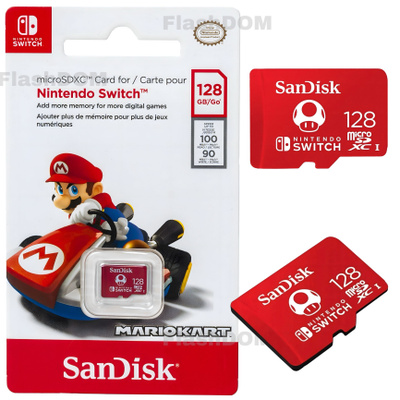 Карта памяти SANDISK NINTENDO SWITCH 128 ГБ купить на OZON по