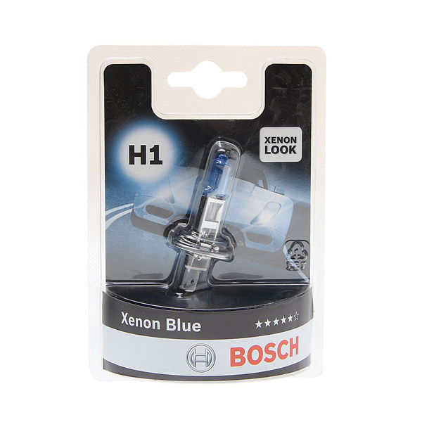 BOSCH Лампа накаливания, фара дальнего света Xenon Blue BL P14.5s H1 55W 12V