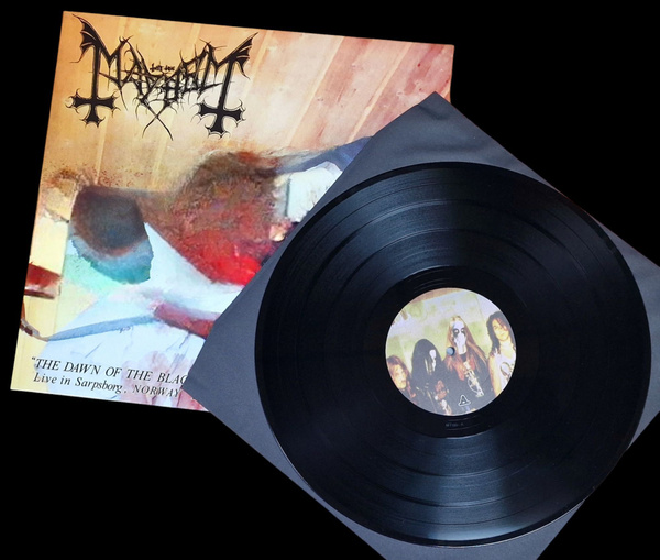 Виниловая пластинка: Mayhem - The Dawn Of The Black Hearts (NM+/NM