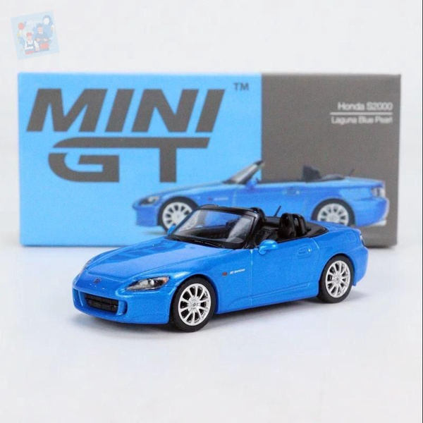 Mini GT 1:64 Honda S2000 AP2 Type S - Modèle Diecast Bleu Apex, Édition 2022, Neuf Pour Collection