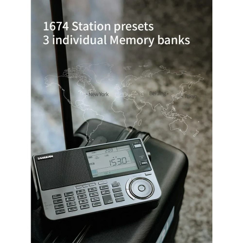 Sangean ATS-909X2 FM/SW/MW/LW/Air/Full Band приемник Радио Стерео