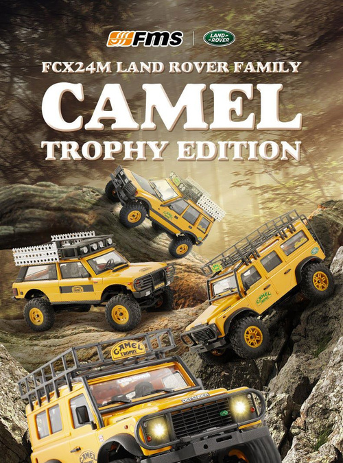 FMS 1/24 FCX24M D90/D110 Land Rover Camel Trophy Edition RTR