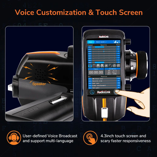 Radiolink RC8X Аппаратура управления 2.4G, 8 каналов, сенсорный