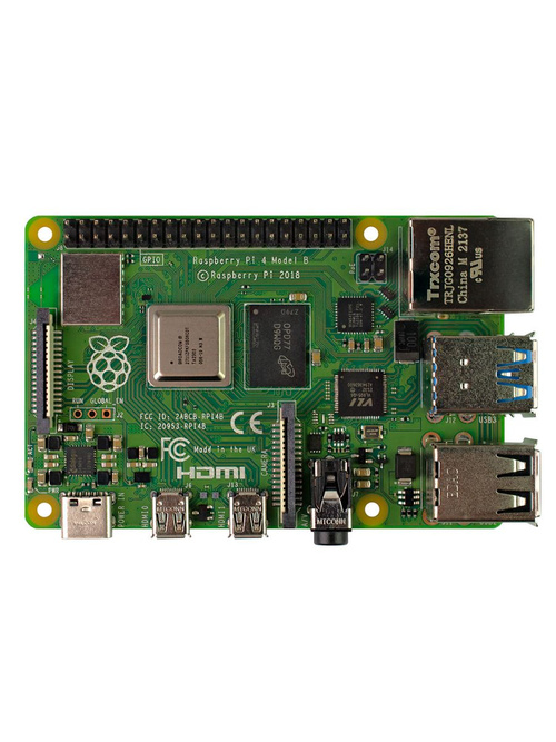 Raspberry Pi 4 Model B 4GB、スマートホームセット Raspberry Pi 4 Model B 4GB RAM - Микрокомпьютер + радиаторы