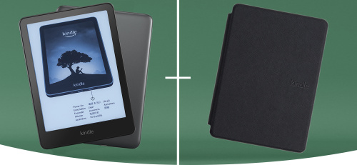 Электронная книга Amazon Kindle PW 12 2024 32Gb SE Black + чехол E