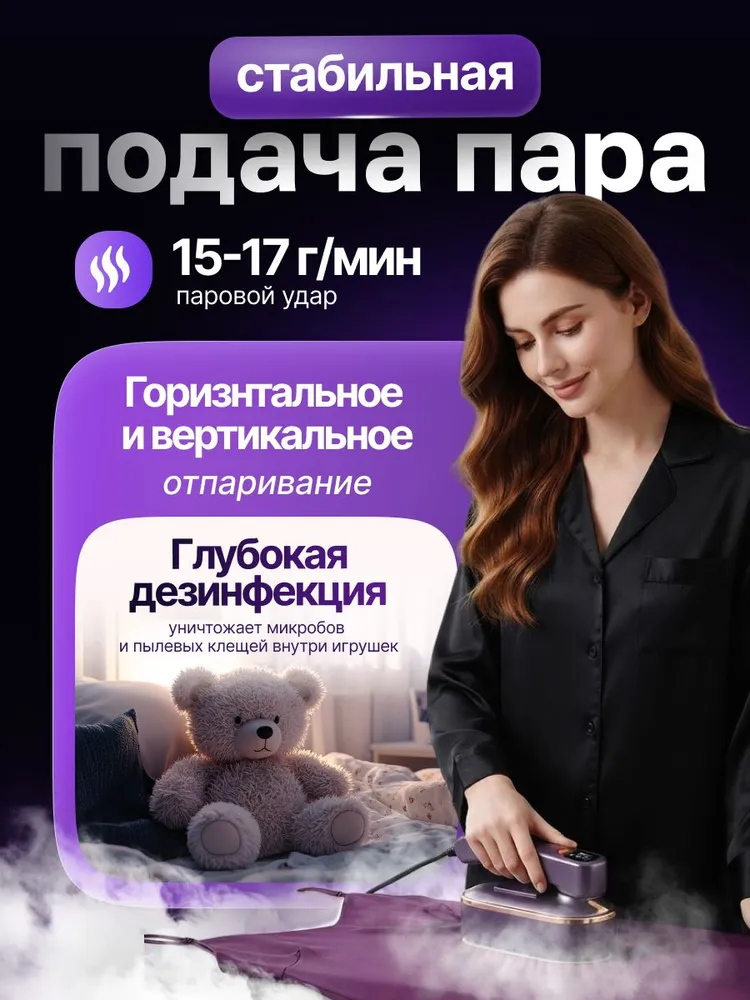 Отпариватель для одежды ручной / Отпариватель для одежды, вариант, фото 5