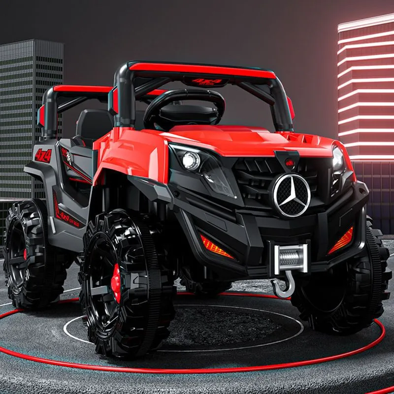 Детский электромобиль Mercedes-Benz T316, красный, Полный привод 4х4  #2