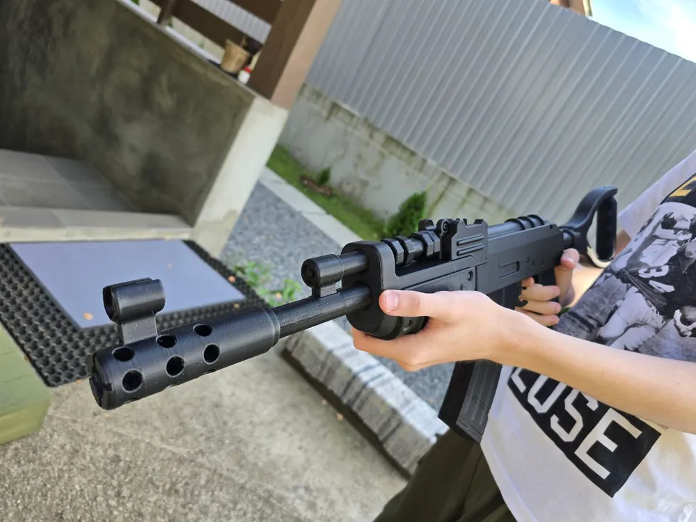 Штурмовая винтовка (Калаш), черный, 80см