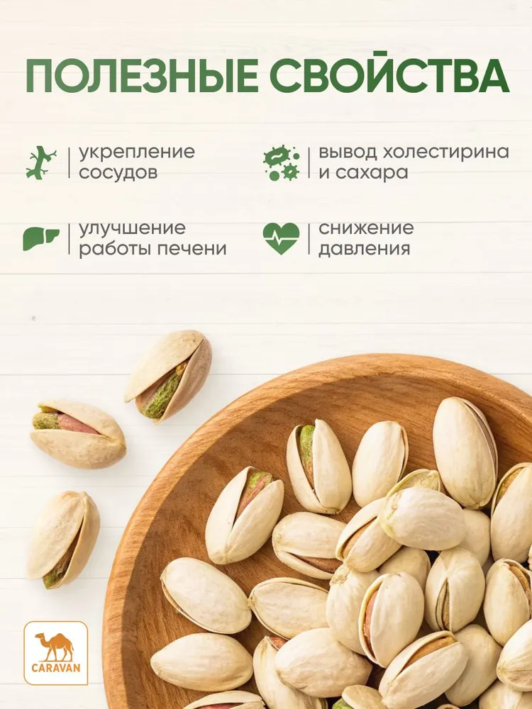 Фисташки жареные соленые 1000гр, 1 кг, фото 3