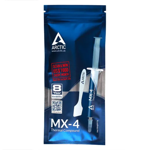 Термопаста ARCTIC MX-4 Thermal Compound 4g