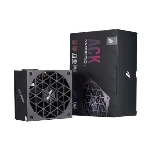 Блок питания для ПК 1STPLAYER 650Вт, черный HA-650AA2