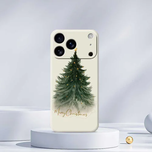 Мягкая оболочка из ТПУ с рисунком ёлки для рождества защищает телефон от царапин и подходит для iPho