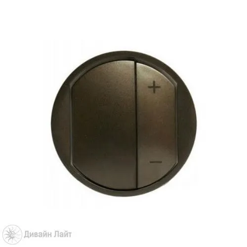 Накладка для светорегулятора нажимного Legrand Celiane 064950 Графит