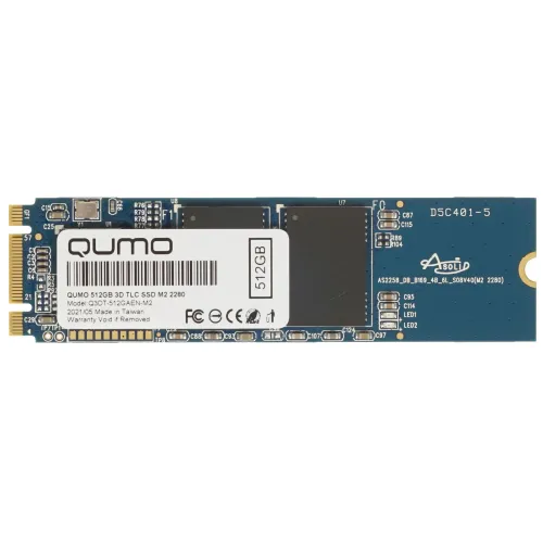 QUMO 512 ГБ Внутренний SSD-диск ([Q3DT-512GAEN-M2])