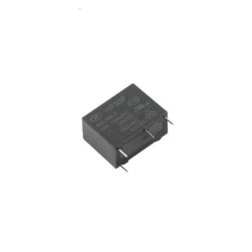 Реле HF33F-005-HSL3 (5VDC, 4 контакта, 5А, нормально разомкнутый контакт, NO) для автоматизации