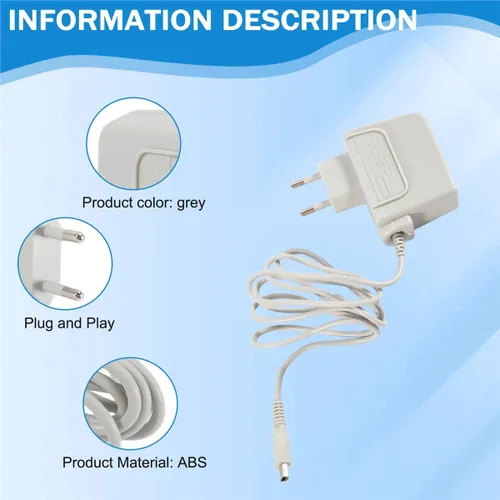 Зарядное устройство переменного тока для Nintendo Voor Nieuwe 3DS XL LL Voor EU PLUG Адаптер питания