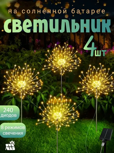 Фейерверки на солнечных батареях