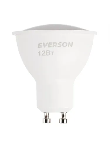 Светодиодная лампа 12 Вт GU10 теплый свет