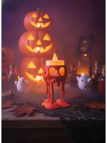 Декоративный светильник Тающий Череп