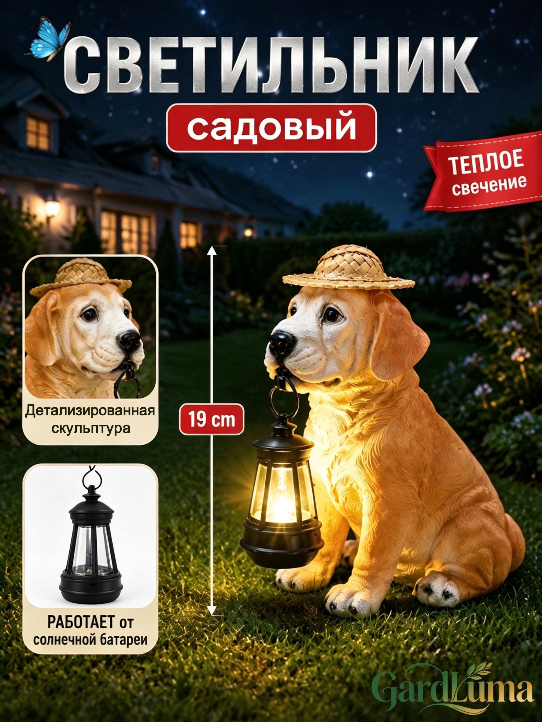 GardLumaУличныйсветильник,LED,количестволамп:1шт