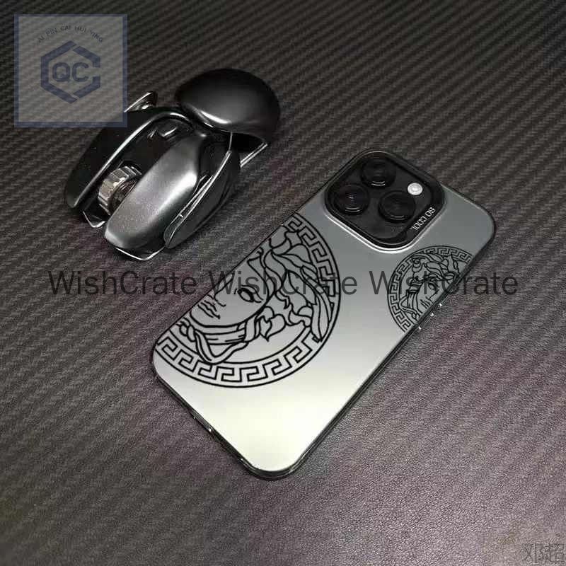 Versace 智能手机壳, 塑料 , 黑色