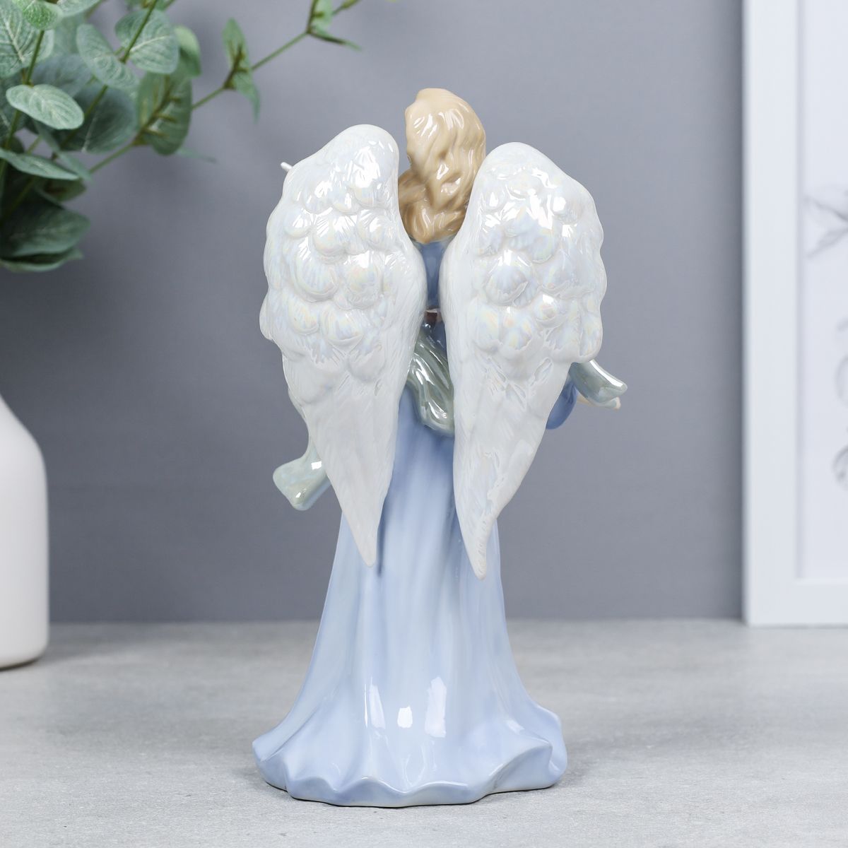 Статуэтка Ангел, керамика, 13 х 12 х 26 см — фото 5