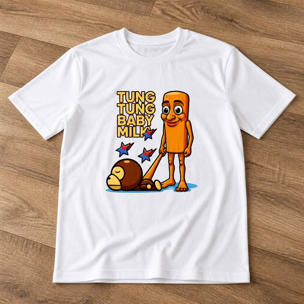 Футболка Bape Tung Tung Sahur