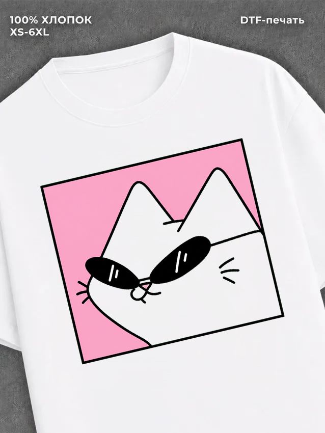 Футболка cat