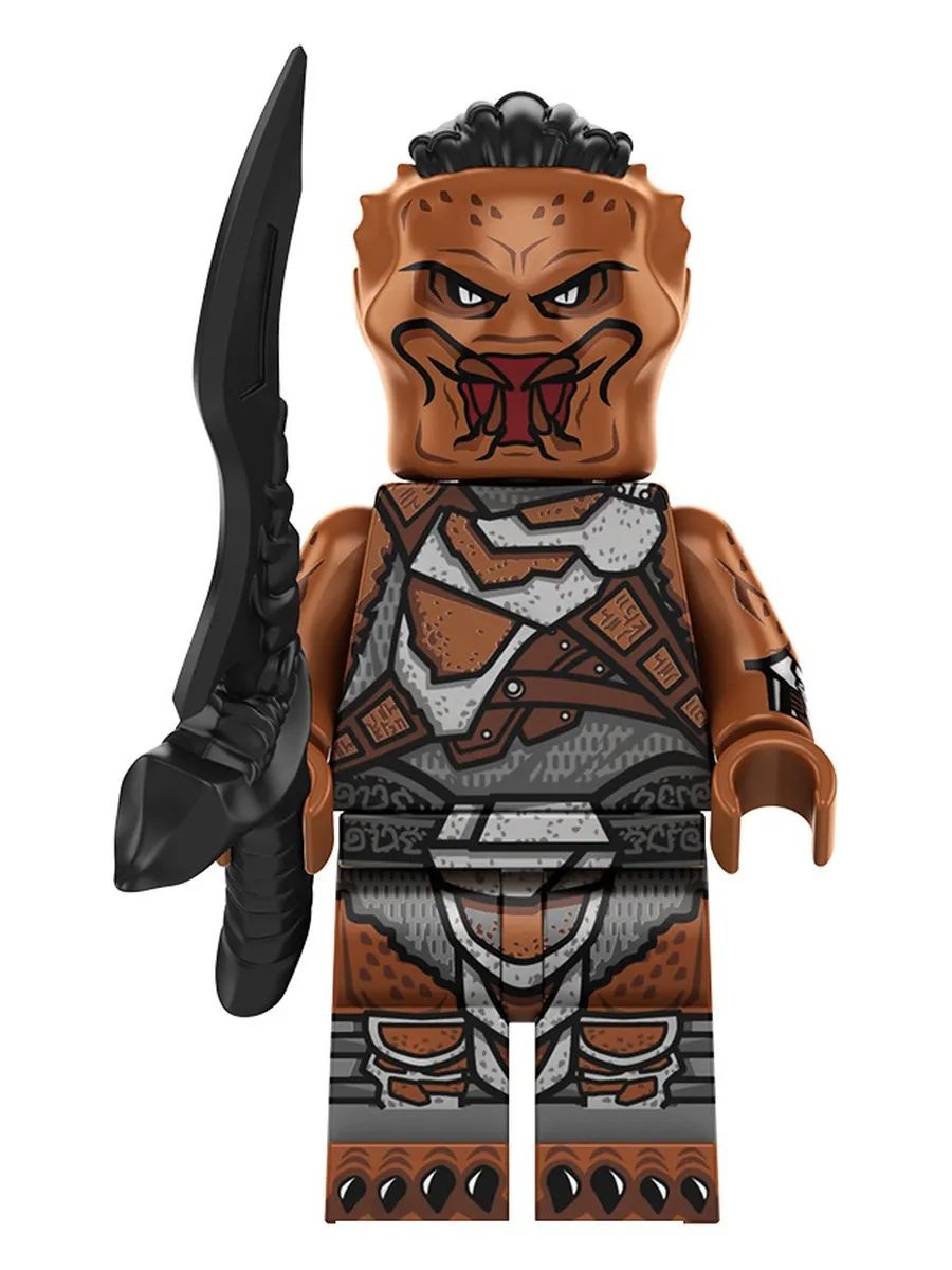 Фигурка Хищник Дек с клинком, Predator Хищник