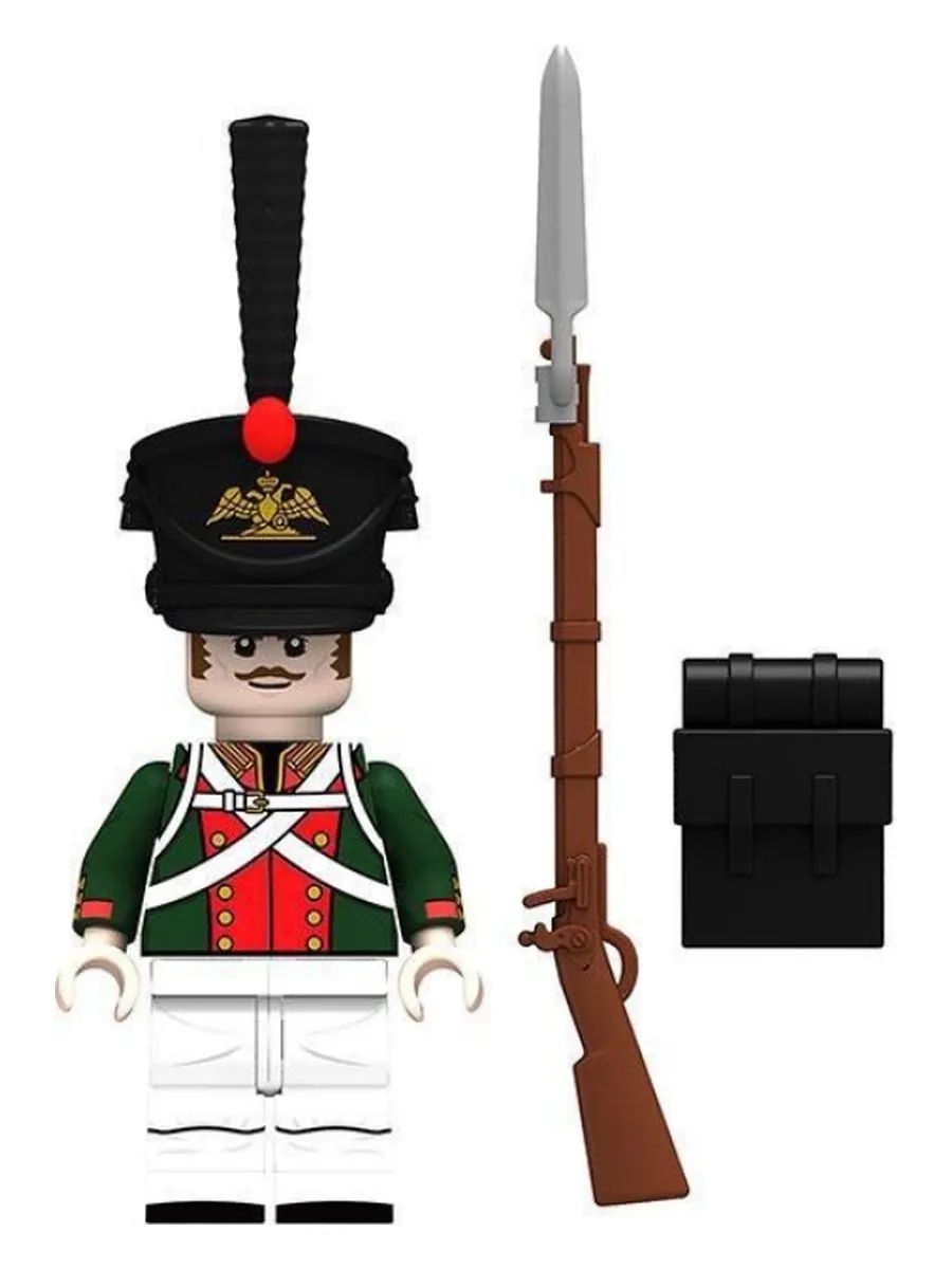 Фигурка Русский пехотинец 1812 года с ружьём