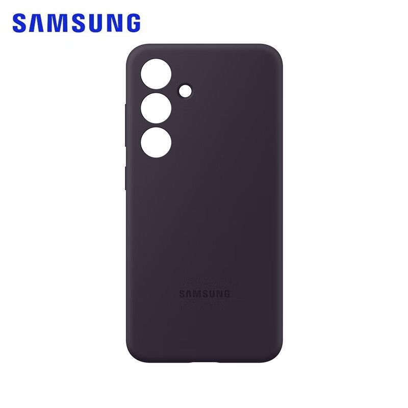 Samsung 智能手机壳 用于 Samsung Galaxy S24, 硅胶, 紫色