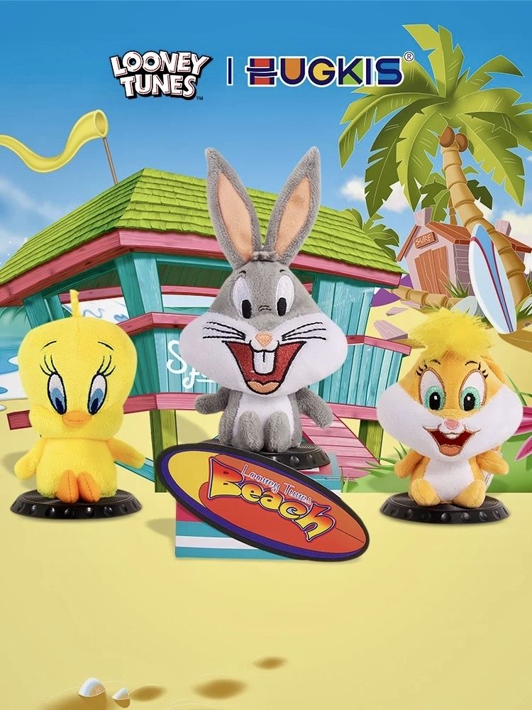 LOONEY TUNES - Плюшевые экшн-фигурки в сюрприз коробках - редкое ограниченное издание