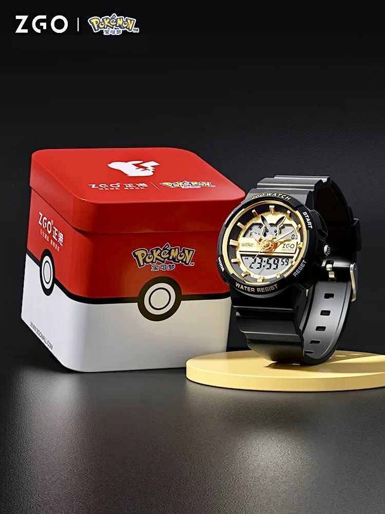 Pokemon часы наручные Пикачу покемон - лицензия Nintendo