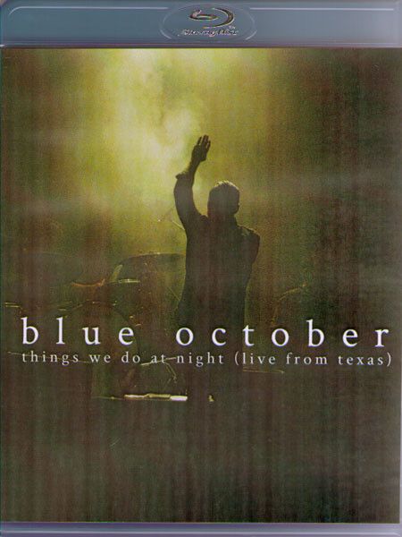 Blue October Things We Do At Night (Live From Texas) (Blu-ray диск