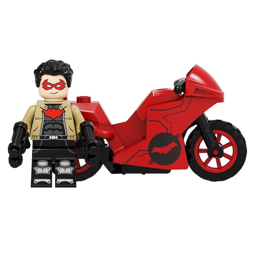 Фигурка Красный Колпак и его Мотоцикл / Супергерои / DC Comics