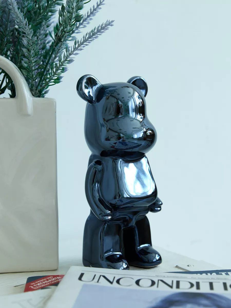 Статуэтка МиккиBearbrick Черный 18 Китай HY088-5-3
